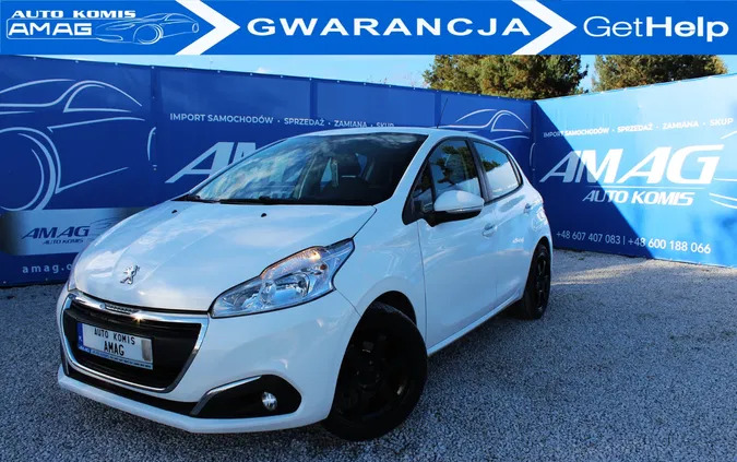 wielkopolskie Peugeot 208 cena 29900 przebieg: 133000, rok produkcji 2016 z Łapy